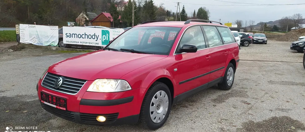 małopolskie Volkswagen Passat cena 9900 przebieg: 218500, rok produkcji 2001 z Lubraniec